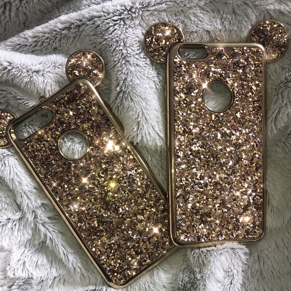 Accessories - Glittery Disney Mickey Mouse phone case for iPhone